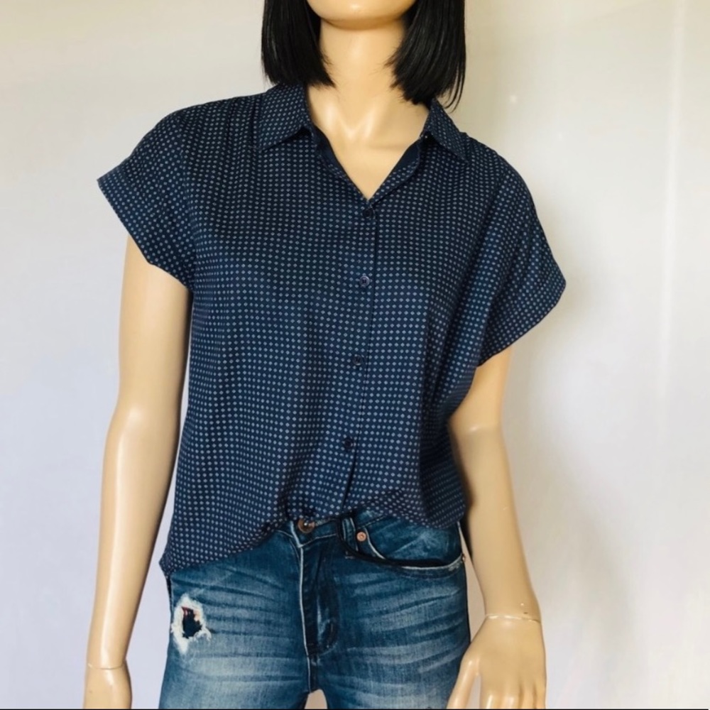 NWT Short Sleeve Button Down Shirt